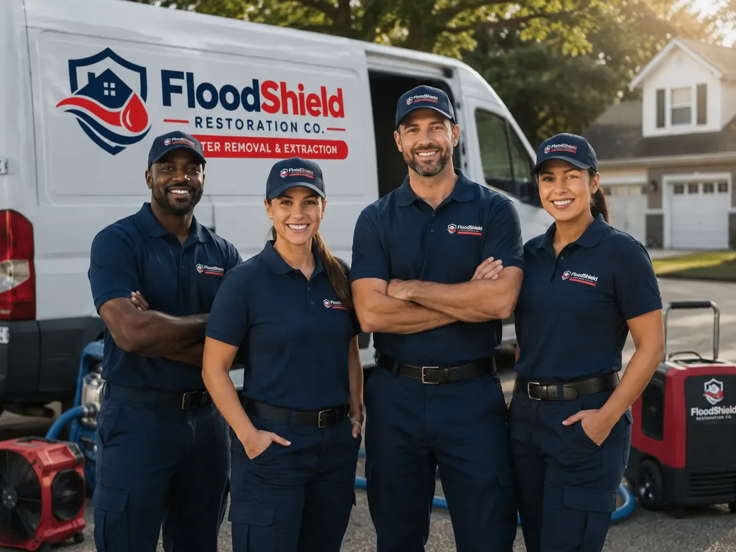 Flood Damage Restoration company in Sassamansville, PA